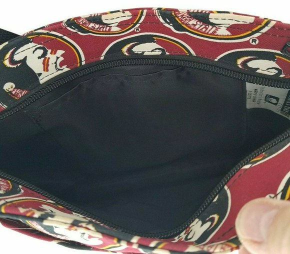 FSU Florida State Handbag Small Tote Cross Body Purse Broad Bay Seminoles - Picture 4 of 6